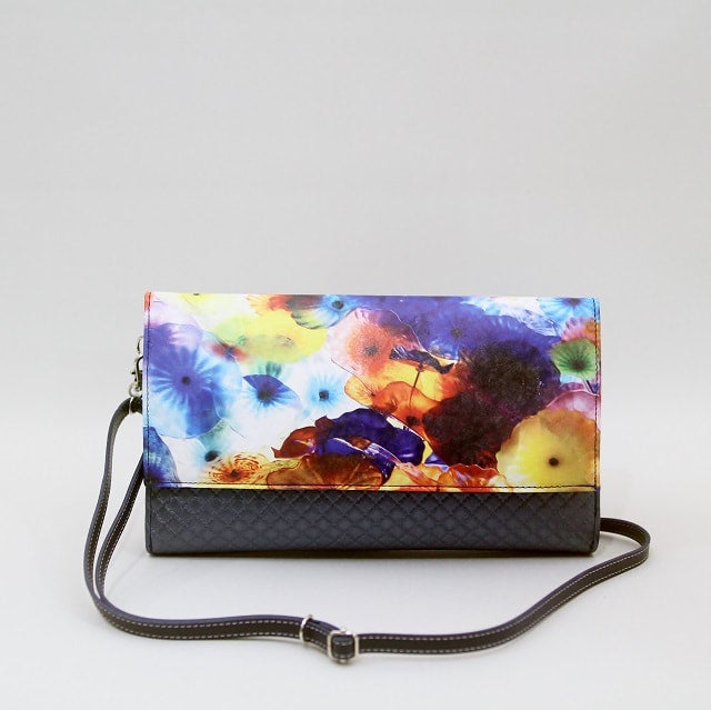 2wayポシェット／ネイビー・花柄 | TRYST -ONLINE SHOP -