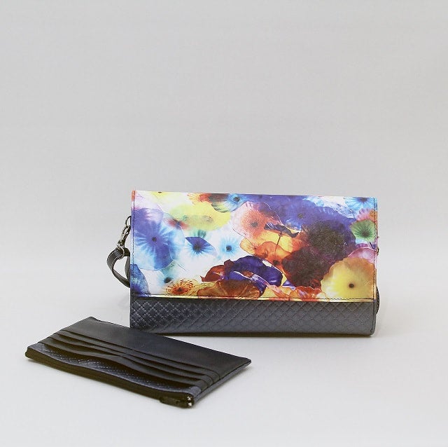 2wayポシェット／ネイビー・花柄 | TRYST -ONLINE SHOP -